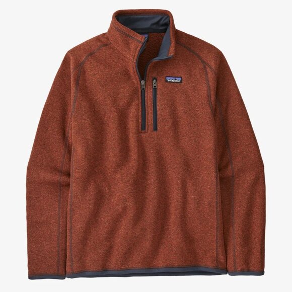Patagonia Men's Better Sweater 1/4 Zip in Dark Red - Picture 1 of 1